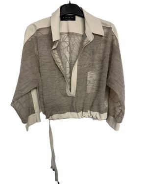 Shan Cropped Top - Gray