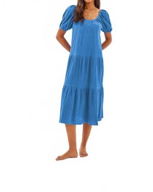 Lilly Pulitzer Zemini Maxi Cover-Up Dress - Blue