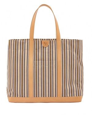 Il Bisonte Caramella Large Tote Bag - Brown