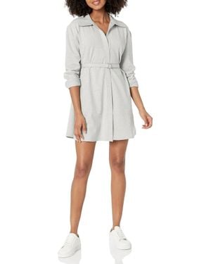 Norma Kamali Boyfriend A Line Mini Dress - Black