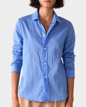 CISSA Classic Shirt Top - Blue