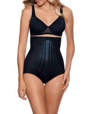Miraclesuit Modern Miracle Lycra Fitsense Hi-Waist Brief - Blue
