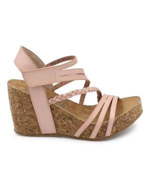 Blowfish Mandy-B Wedge Sandal - Brown