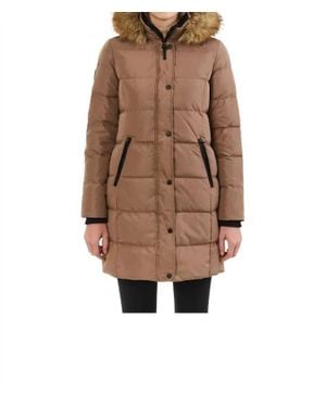 Rudsak Maya Puffer Jackets - Brown