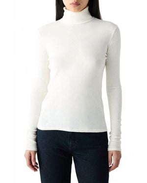 AMO Reese Long Sleeve Tee - White