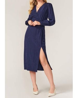 Greylin Dahlia Midi Dress - Blue