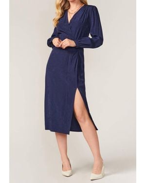 Greylin Dahlia Midi Dress - Blue