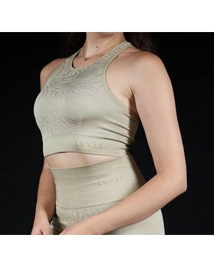 Lovyt Euroshine Jacquard Bra - Natural