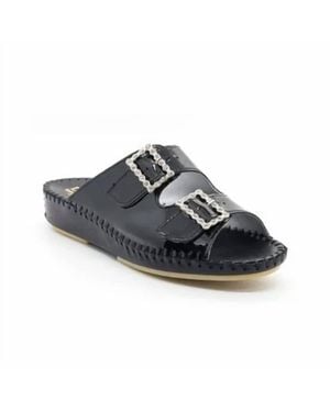 La Plume Jen Slide - Black