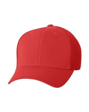 Flexfit Ultrafiber Mesh Cap - Red