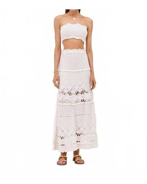 Alexis Jana Skirt - White