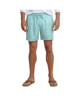 Southern Tide There Done That Swim Trunk - Blue