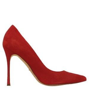 Sergio Rossi Pointed Toe Pumps - Red
