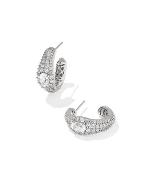 Kendra Scott Bella Stud Earrings - White