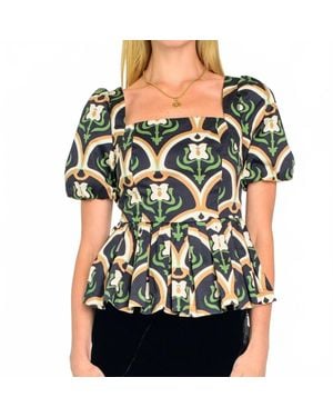 Elizabeth James The Label Cara Top - Green