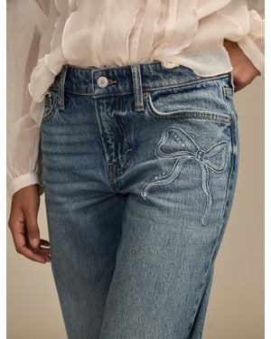 Lucky Brand Lucky Legend Embellished Bow Baggy - Blue