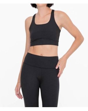 Mono B Racerback Sports Bra - Black
