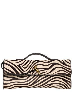 Walter Baker Juliette Leather Clutch - Black