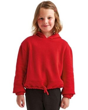 Tridri Youth Maria Hooded Sweatshirt - Red