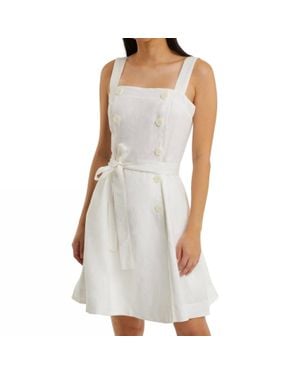 Draper James Kylie Love Circle Mini Dress - Gray