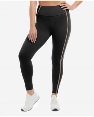 Danskin Corset 7/8 Leggings Supersculpt Waistband - Black