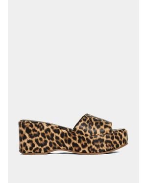 Shu Shop Ivy Platform Wedge Sandal - White