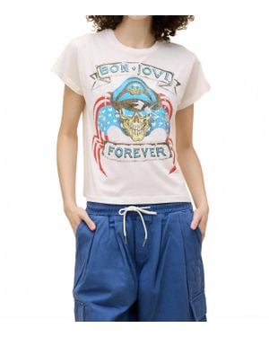 Daydreamer Bon Jovi Forever Solo Tee - Blue