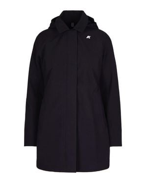 K-Way Mathy Slim-Fit Three-Layer Water Repellent Jacket - Blue