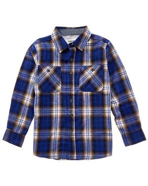 Sovereign Code Arin Button Down Shirt - Blue