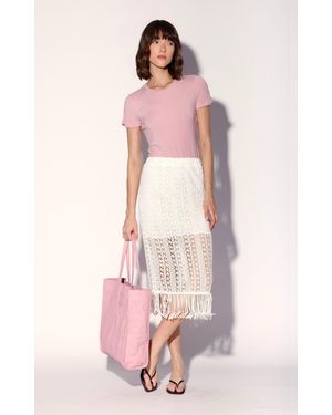 Walter Baker Ivanna Skirt, Havana Crochet - Pink