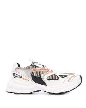 Axel Arigato Marathon Runner Leather Mesh Sneakers - White