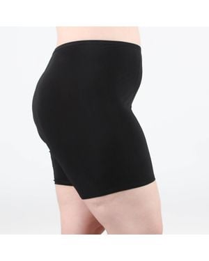 Undersummers by CarrieRae Classic Moisture Wicking Anti Chafing Slip Short 6.5" - Black