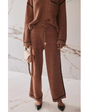 Sancia Tommy Knit Pants - Brown