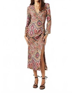 Ba&sh Tatiana Midi Dress - Multicolor