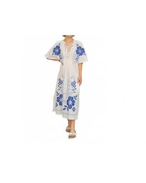 M.A.B.E Laney Embroidered Dress - Black
