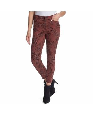 Ella Moss High Rise Ankle Skinny Jeans - Red