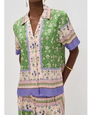 MISA Los Angles Solange Top - Green