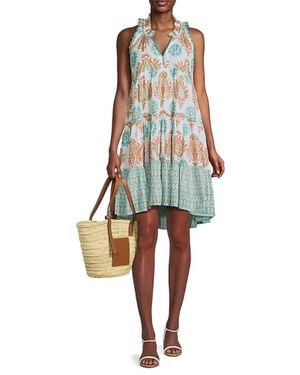 Ro's Garden Sofie Short Dress - White