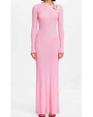 Acler Rowthorn Maxi Dress - Pink