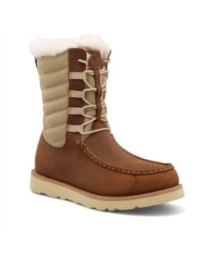 Twisted X Wedge Sole Boot - Brown