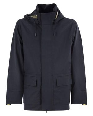 K-Way Erhal Tech Wool Blend - Blue