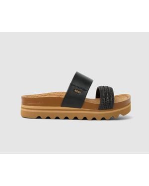 Reef Cushion Vista Hi Sandals - Metallic