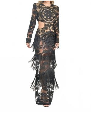 Steffany Milano Mystic Monaco Gown - Black