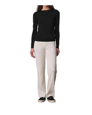 Avenue Montaigne Flavia Corduroy Pants - Black
