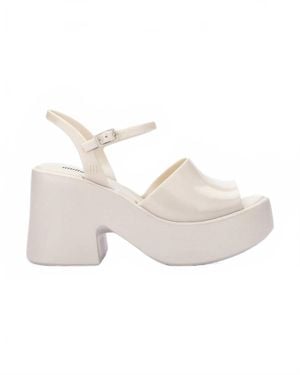 Melissa Lina Platform Sandal - White