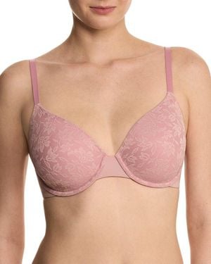 Natori Memoir Full Coverage Convertible Underwire Bra - Pink