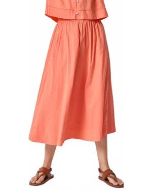 Lilla P Voile Circle Skirt - Orange