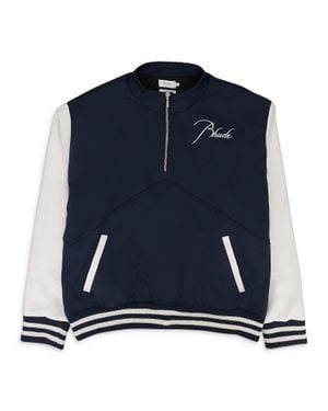 Rhude Varsity Pullover Sweater - Blue