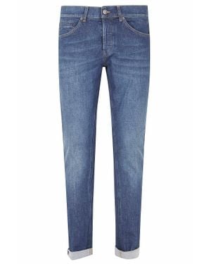 Dondup Medium George Rolled Cuffs Skinny Pants - Blue