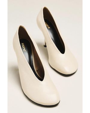 Maeve Easy Leather Pumps - Natural